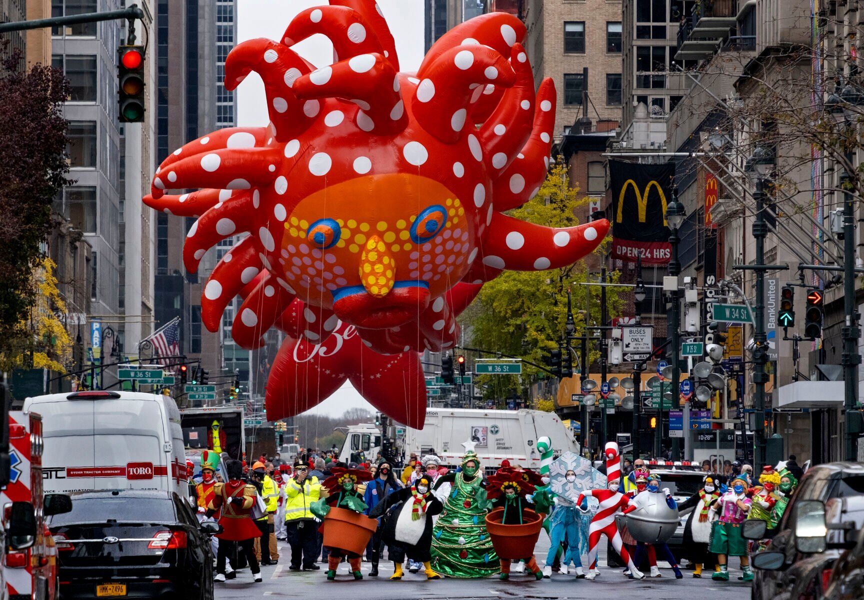 2020 APTOPIX Macy's Thanksgiving Parade
